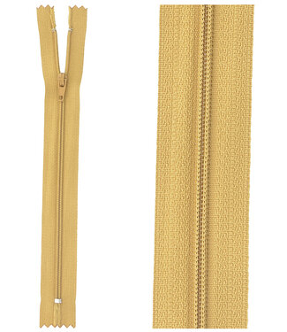 close end zipper - mustard color 508