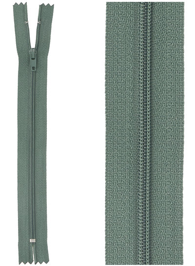 close end zipper - green  color 530