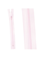 close end zipper - pink color 513