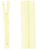 close end zipper -lemon yellow color 503