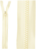 open end zipper - beige color 55