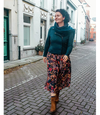 Een fleurige maxi rok!