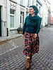 Een fleurige maxi rok!