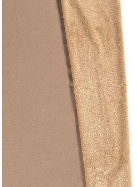 koffie effen happy fleece - dikke jogging