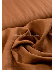 M. cognac- 100% linen