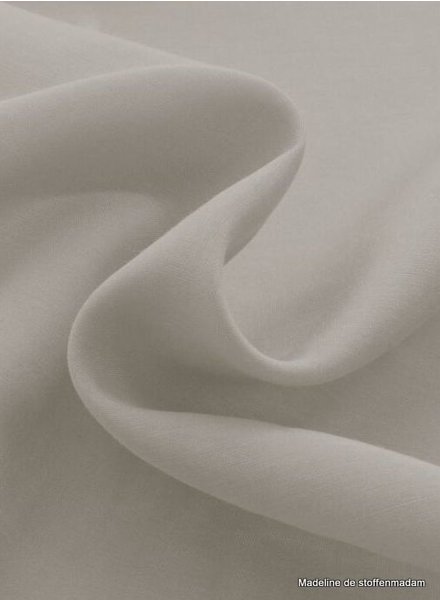 M. ecru silk cotton blend
