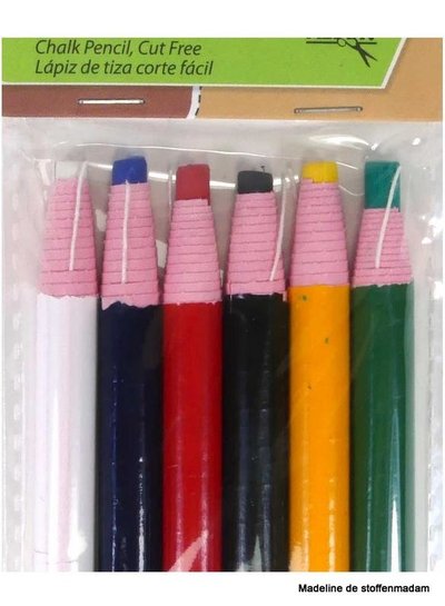 6 marking crayons - mixed