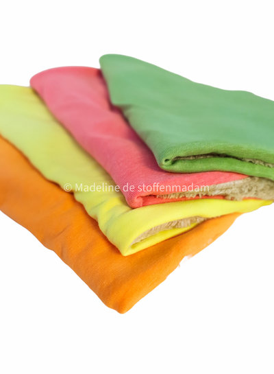 neon orange - ribbing