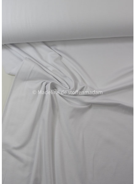 Madeline white  - bamboo jersey