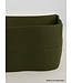 kaki - taille elastiek voorgevouwen 30mm
