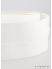 wit  - taille elastiek voorgevouwen 30mm