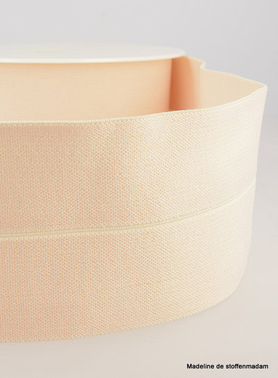nude - elastic waist band pre-folded 30 mm