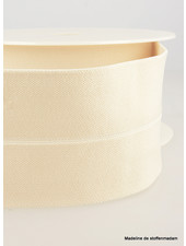 ecru - elastic waist band pre-folded 30 mm