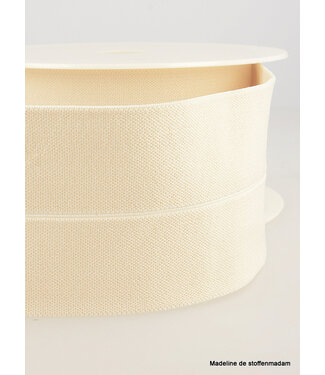 ecru - elastic waist band pre-folded 30 mm
