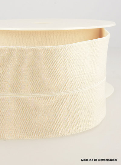 ecru - elastic waist band pre-folded 30 mm