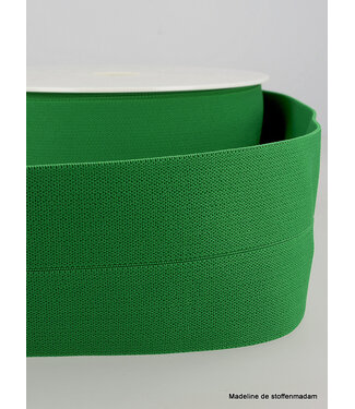 green - elastic waist band pre-folded 30 mm