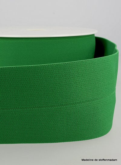 green - elastic waist band pre-folded 30 mm