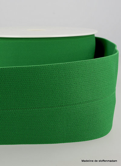 groen -  taille elastiek voorgevouwen 30mm