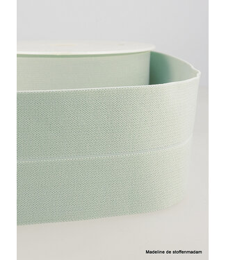 mint - elastic waist band pre-folded 30 mm