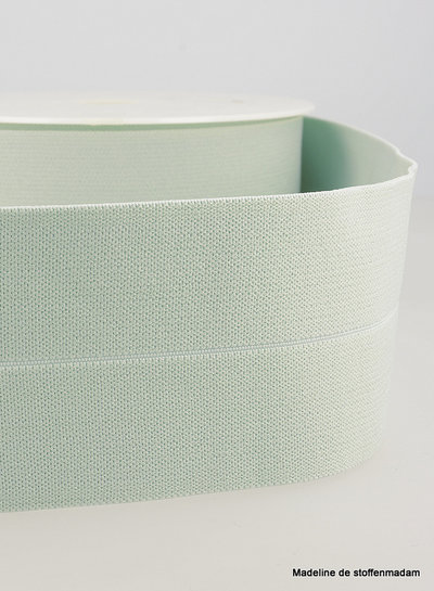 mint - elastic waist band pre-folded 30 mm