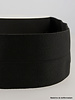 zwart - taille elastiek voorgevouwen 30mm