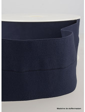 M. navy blue - elastic waist band pre-folded 30 mm