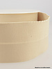 beige - elastic waist band pre-folded 30 mm