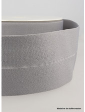 grey -elastic waist band pre-folded 30 mm