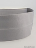 grey -elastic waist band pre-folded 30 mm