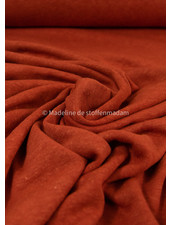 M rust - knitted linen viscose