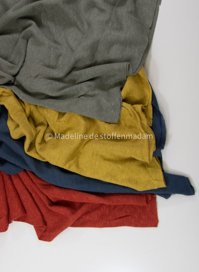 denim - knitted linen viscose