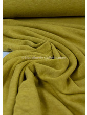 M. ocher - stretchy knitted linen viscose mix - linen jersey