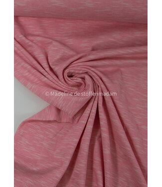 soft pink - beautiful melee jersey - 100% cotton