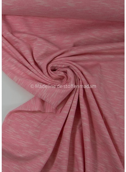 soft pink - beautiful melee jersey - 100% cotton