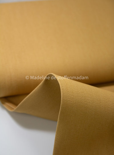 Fibremood denim gabardine - ochre- 7.75oz - Babette en Tulia