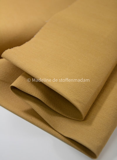 Fibremood denim gabardine - ochre- 7.75oz - Babette en Tulia