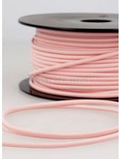 pink - round rayon elastic 3mm