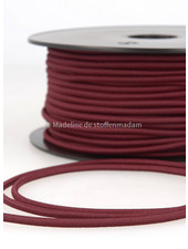 bordeaux - elastische koord 3mm