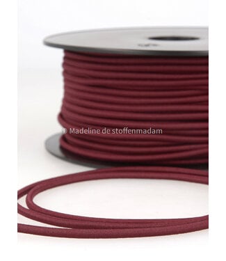 bordeaux - round rayon elastic 3mm