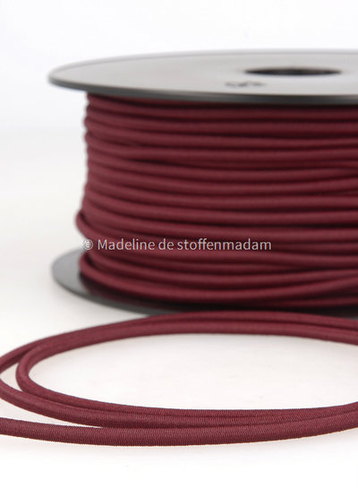 bordeaux - round rayon elastic 3mm