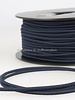 navy blue - round rayon elastic 3mm