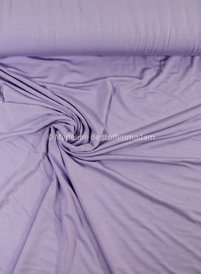 Madeline lila - bamboe tricot
