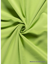 limoengroen - effen french terry  oeko tex