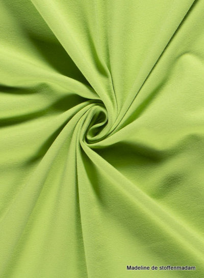 lime green - solid french terry oeko tex