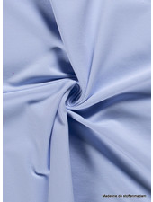 ijsblauw -  effen french terry oeko tex