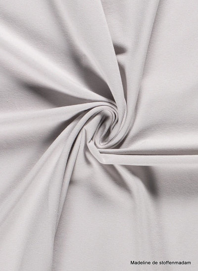 lichtgrijs - effen tricot