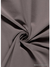 taupe - effen tricot