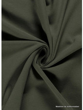 khaki - effen tricot
