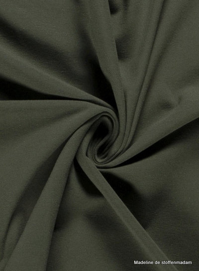 khaki - solid jersey