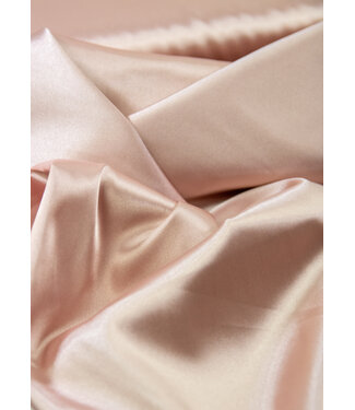 salmon - plain satin